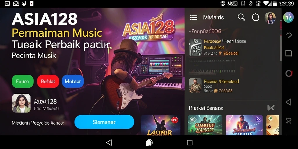 Tampilan menarik dari gameplay ASIA128 yang seru dan interaktif.