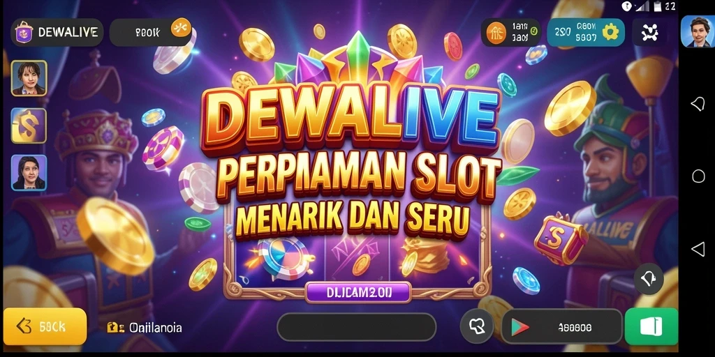 Screenshot DEWALIVE menampilkan gameplay slot yang seru dan mendebarkan.