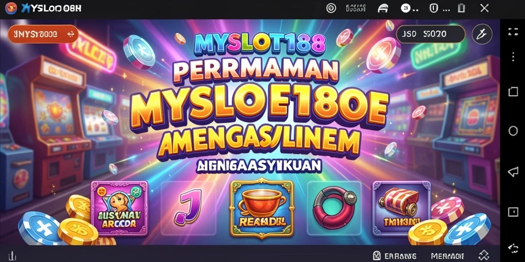 Screenshot MYSLOT188 menampilkan gameplay slot yang mendebarkan.