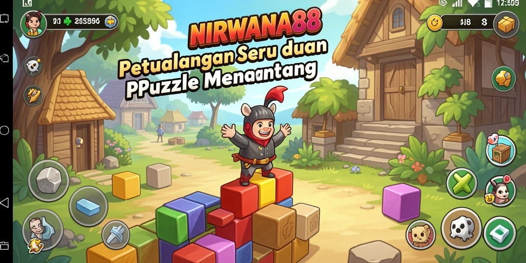 Tampilan gameplay memukau NIRWANA88 dalam kategori Puzzle.