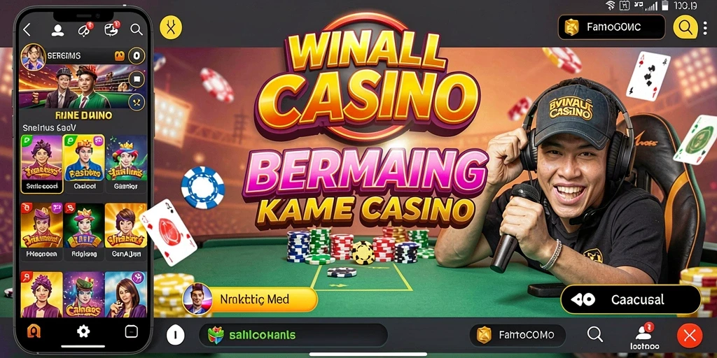 Screenshot gameplay WINALLCASINO yang menarik dan menghibur.